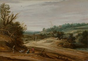 Dune Landscape with a Country Road